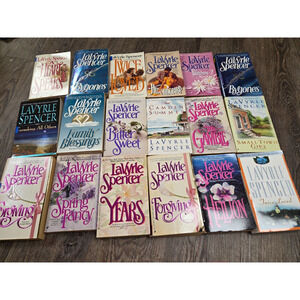LaVyrle Spencer Paperback Romance Books Novels Vintage lot of 18